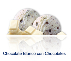 CHOCOLATE BLANCO CON CHOCOFLAKES